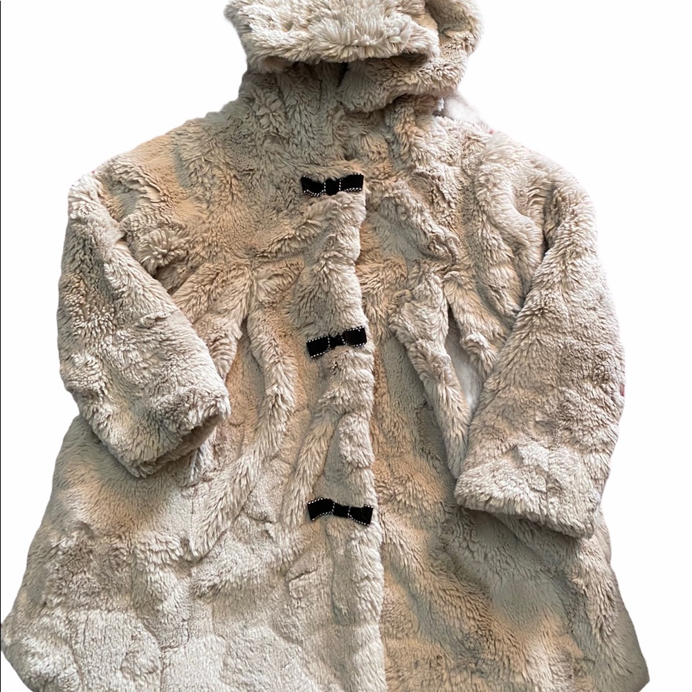 Girls teddy bear coat